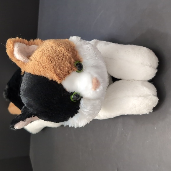 Aurora Grand Flopsie Esmeralda Plush Calico Cat Toy. - Picture 2 of 10